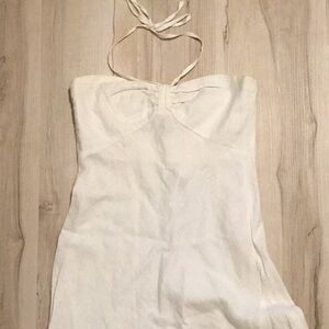Zara halter tie dress